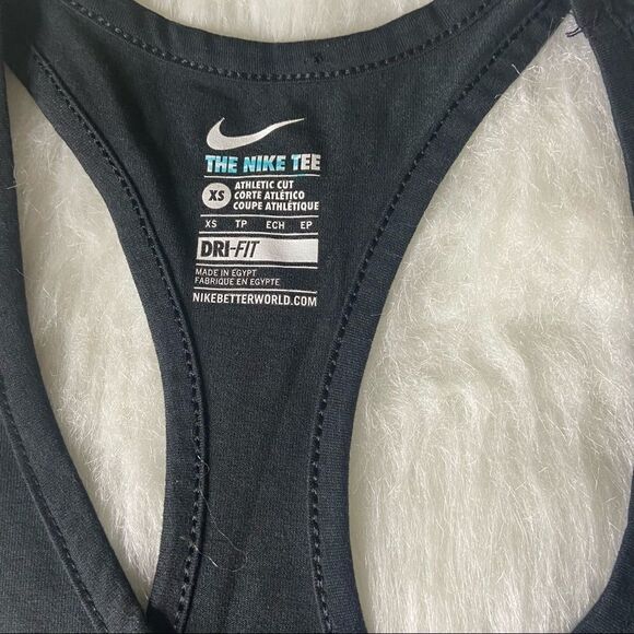 Nike Women’s Dri-Fit Tank  Black Size XS - Picture 3 of 3